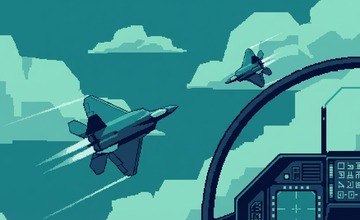 GaleForce Pilots koop uçuş simülasyonu hava savaşı oyunu görseli
